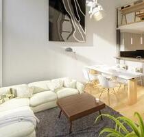 Loftartige 3-Zimmer Wohnung mit Galerie und Einbauküche - Amberg