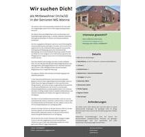 freie Zimmer Senioren Wohngemeinschaft - Wanna
