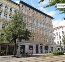 Direkte Innenstadtlage! Geräumige 2-Zimmer Wohnung mit Einbauküche, Wanne, Abstellraum und Fahrstuhl - Magdeburg