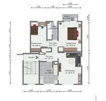 3 Zimmer Whg Mannheim - 900,00 EUR Kaltmiete, ca.  61,00 m² in Mannheim (PLZ: 68219) Rheinau