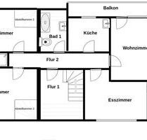 4 Zimmer Küche Diele 2 Bäder Balkon Stellplatz Keller - Hagen Hohenlimburg