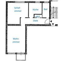 Pauschalmiete 1450, 2 Zimmer möblierte Wohnung in Steglitz - Berlin Steglitz-Zehlendorf