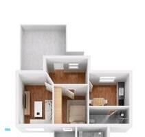 Einliegerwohnung zu vermieten – 2 Zimmer mit großer Terrasse - Limeshain