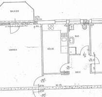 Zentral gelegene 2 Zimmer Wohnung Nähe Weserpark ab 01.07.2025 - Bremen Hemelingen