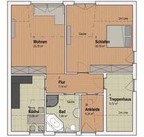 3 Zimmer Wohnung, EBK, Bad mit Badewanne, Tiefgarage - Neuhof