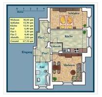 Nachmiete 2 Zimmer Wohnung Radeberger Vorstadt AB SOFORT - Dresden Neustadt