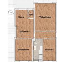 Moderne Dachgeschosswohnung 3,5 Zimmer mit Klima in Speyer
