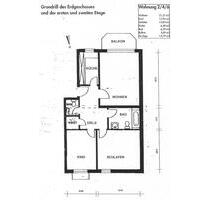 3 Zimmer Mietwohnung in Neviges Goethestraße 76m² - Velbert Pöthen