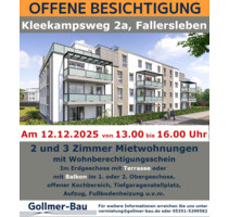 2 Zimmer Neubauwohnungen zur Miete Wolfsburg - WBS erforderlich