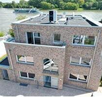Neubau 2,5-Zimmer Souterrain-Wohnung, erste Rheinlage in Widdig - Bornheim