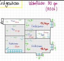 Mainz-Laubenheim: 80 m² EG- Wohnung, WG-geeignet, kernsaniert
