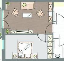 Seniorenwohnanlage helle 2 Zimmer Etagenwohnung - Augsburg Oberhausen