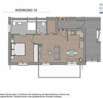 Exkusive 2 Zimmer Etagen-Wohnung zur Miete-Erstbezug - Oberhausen Alsfeld