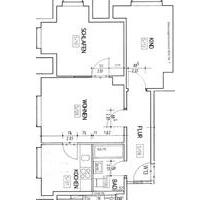 3 Zimmer DG Wohnung - 422,00 EUR Kaltmiete, ca.  52,86 m² in Schwerin (PLZ: 19053)