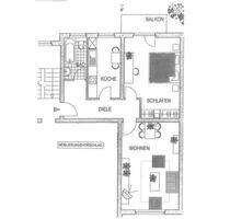 2 Zimmer Wohnung in Köln Kalk mit Balkon, 61,5qm