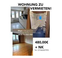 2 Zimmer Wohnung Küche Bad Bingerbrück Kaltmiete 480€ - Bingen am Rhein