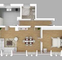 2,5 Zimmer Dachgeschosswohnung mit 82m² im Recklinghausen Nord