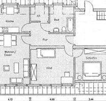 Helle kernsanierte 3,5 Zimmer Wohnung in Duisburg FahrnAldenrade