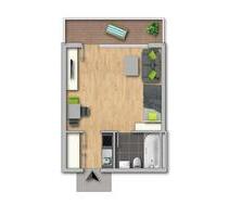 Grassau, sehr schöne 1 Zimmer Wohnung zu vermieten - Staudach-Egerndach