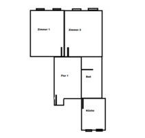 Helle 2-Zimmer Wohnung im 2.OG in Düsseldorf-Altstadt HH-Allee