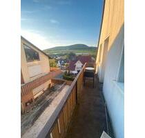 Moderne 3-Zimmer Wohnung mit Fernblick in Laufach zu vermieten