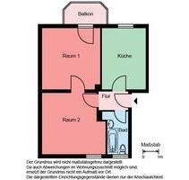 Bald renovierte Erdgeschosswohnung 2 Zimmer - Castrop-Rauxel