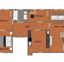 Altbauflair in Neubausiedlung: Großzügige 4,5 Zimmer Wohnung - Herne Altenhöfen
