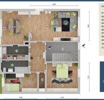 Frisch Modernisierte 3-Zimmer EG-Wohnung mit Außenterrasse, kleinem Garten und nachhaltiger Energieversorgung. - Ahaus
