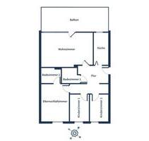 Geräumige 4 Zimmer 99qm Wohnung, Küche, 2 Bäder , Terrasse - Niedernhausen