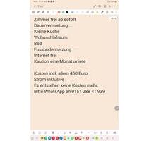 Appartement Zimmer Wohnung - 450,00 EUR Kaltmiete, ca.  28,00 m² in Volkenschwand (PLZ: 84106)