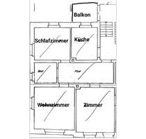 sonnige 3 Zimmer Wohnung - 702,00 EUR Kaltmiete, ca.  86,00 m² in Flöha (PLZ: 09557)