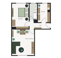 2-Zimmer Wohnung Mannheim-Rheinau
