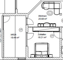 3 Zimmer Wohnung - 1.035,00 EUR Kaltmiete, ca.  86,33 m² in Bad Füssing (PLZ: 94072)