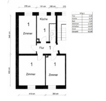 3 Zimmer Wohnung - 550,00 EUR Kaltmiete, in Braunschweig (PLZ: 38114) Lehndorf-Watenbüttel