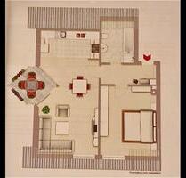 2 Zimmer Wohnung mit Balkon und Einbauküche in 78727 Lindenhof - Dunningen