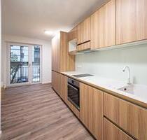 Erstbezug - Möbliertes 1 Zimmer-Apartment mit Einbauküche und Terrasse - Typ A1 - Rückgebäude - Stuttgart Stuttgart-Nord