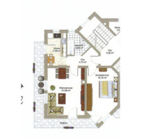 2 Zimmer Wohnung in Vilsbiburg Schachten zu Vermieten