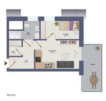 Neubauwohnung DG Whg. 8 - 1,5 Zimmer Sophienstraße Diepholz