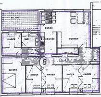 • WG auf riesigen 145qm in ruhiger Lage mit großem Balkon Garten - Pfullendorf