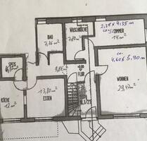 Mietwohnung 3 Zimmer Altbau - 650,00 EUR Kaltmiete, ca.  85,00 m² in Kürnach (PLZ: 97273)