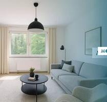 Helle 2-Zimmer Wohnung mit Garten, EBK und Balkon - Nossen