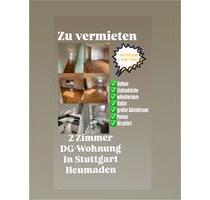 2 Zimmer DG Wohnung - 790,00 EUR Kaltmiete, in Stuttgart (PLZ: 70619) Sillenbuch