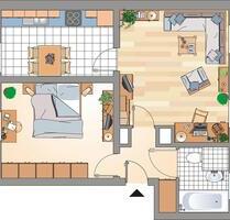 2,5 Zimmer Wohnung im Erdgeschoss mit Wannenbad und frisch gestrichen - Gelsenkirchen Resse