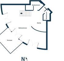 1,5 Zimmer Oase in Sittensen - 520,00 EUR Kaltmiete, in Sittensen (PLZ: 27419)