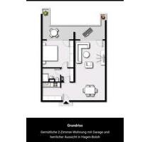 Wohnung mit Garage zu vermieten.Hagen ,Boloh