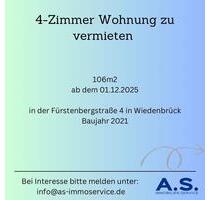 4 Zimmer Wohnung in Wiedenbrück ab dem 01.12.25 zu vermieten - Renningen