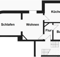 2 Zimmer KDB in Hagen Haspe - 390,00 EUR Kaltmiete, in Hagen (PLZ: 58135) Hagen-Mitte