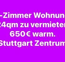 1 Zimmer Wohnung zu vermieten Zentrum Stuttgart