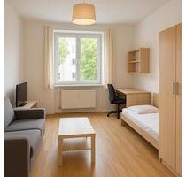 Charmante 2-Zimmer-Wohnung – teilweise möbliert & WG-geeignet - Hof Neuhof