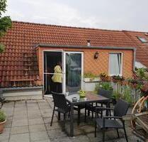 5 Zimmer Wohnung, 134 qm, 35 qm Dachterrasse, zwei Bäder - Weißenfels